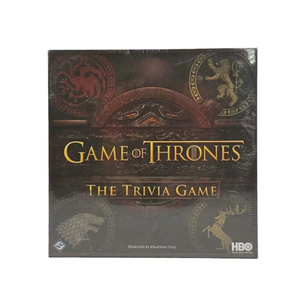 Game Of Thrones Trivia Game 2015 HBO Fantasy Flight NEW Sealed Seasons 1-4